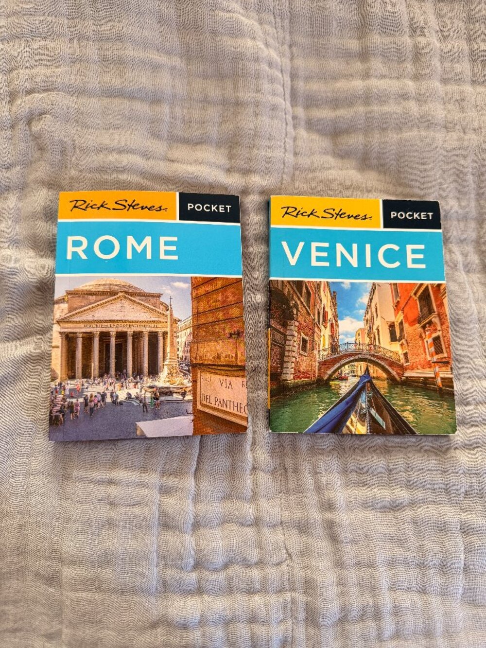 Rick Steves Pocket Books for Rome and Venice